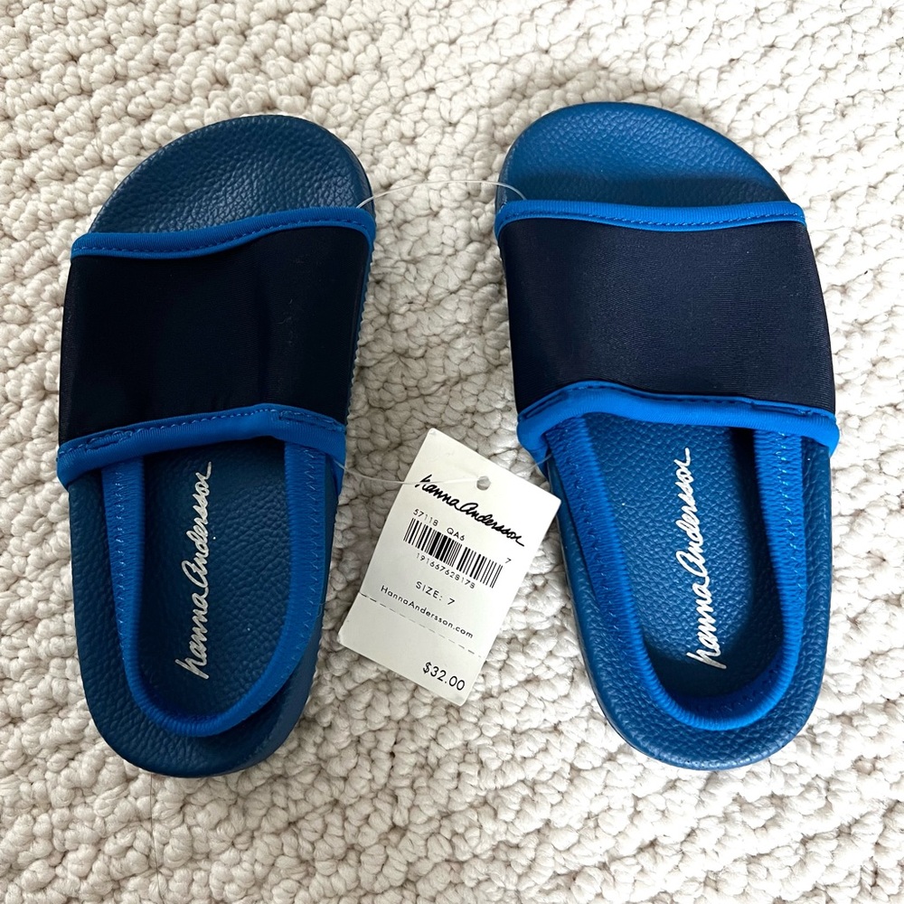 Navy Hanna Andersson Slides